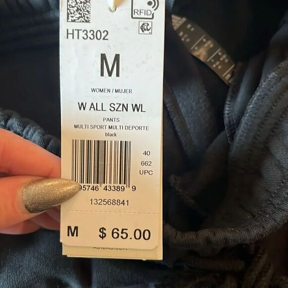 ADIDAS All SZN Black Womens Wide Leg Pants, size XS and M! - Picture 11 of 13